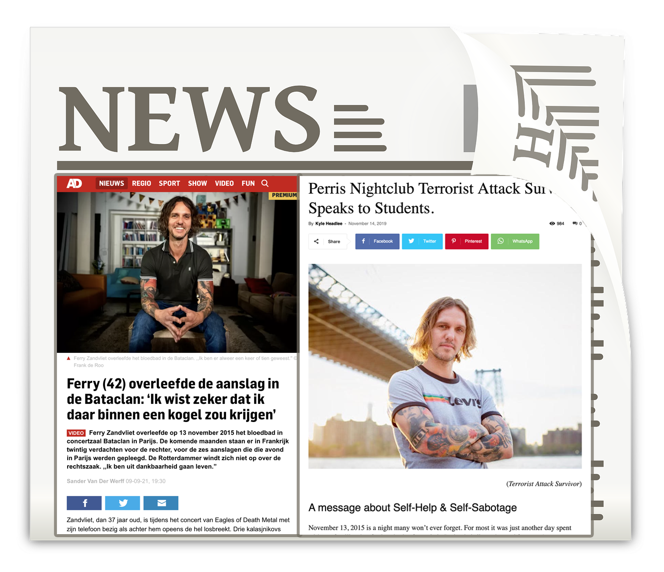 13 Algemeen Dagblad interview over mijn zojuist verschenen boek.